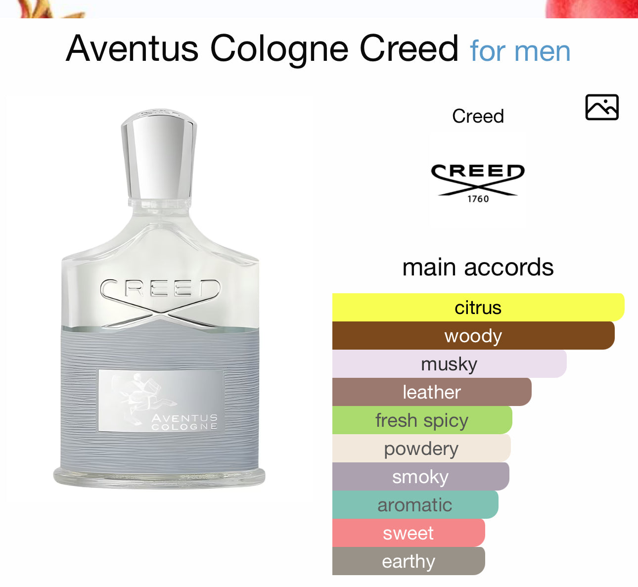 Aventus Cologne Creed 100 ML