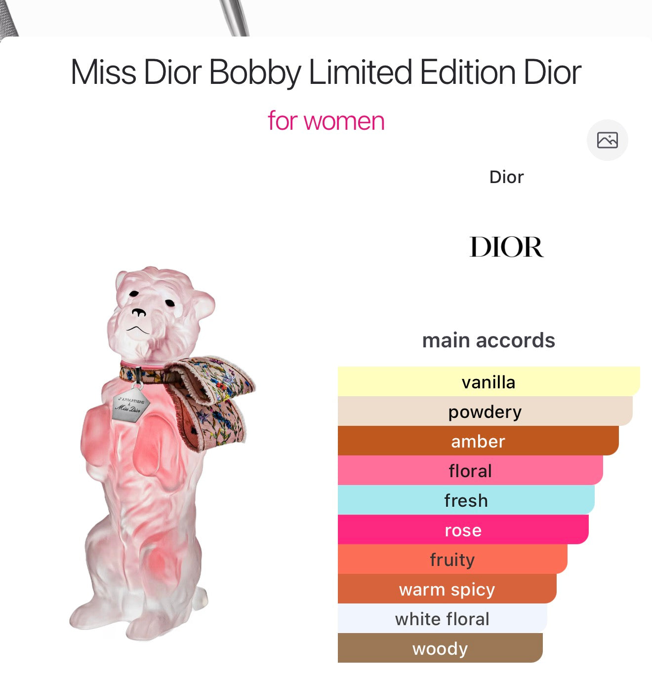 Miss dior bobby edition