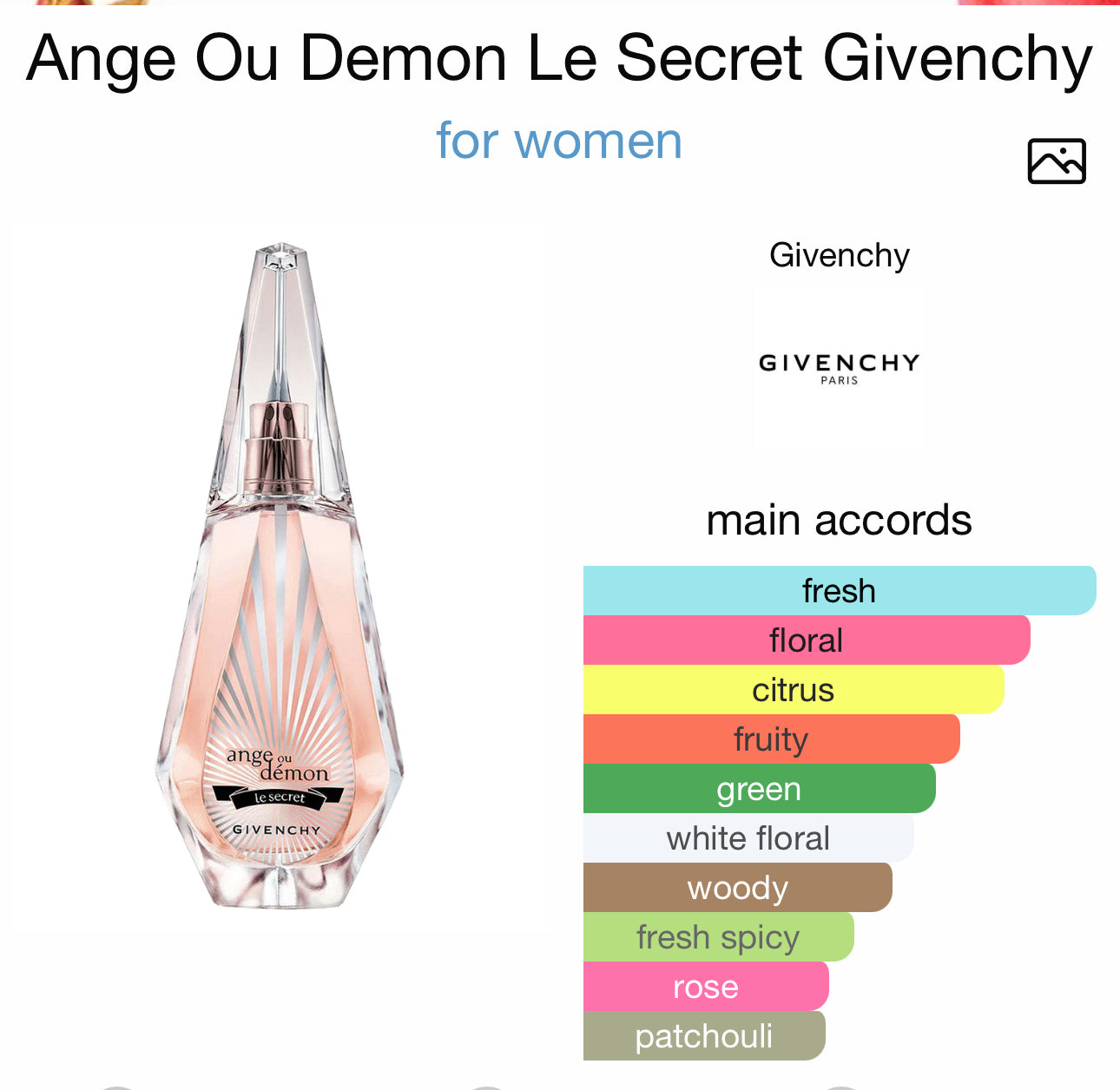 Ange Ou Demon Le Secret Givenchy for women
