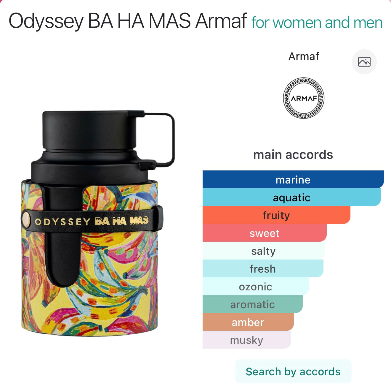 ARMAF odyssey ba ha mas unisex