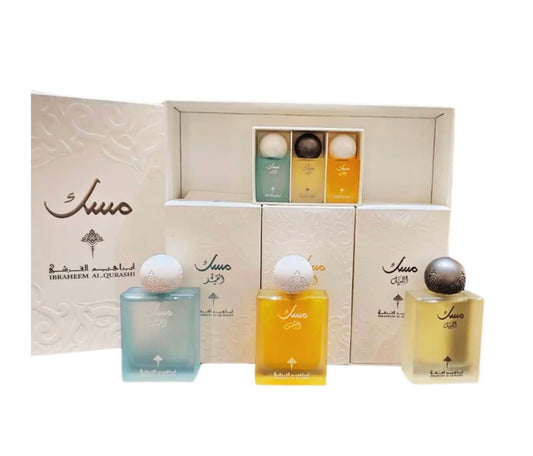 IBRAQ Musk Collection (3pcs X 75 ml+3pcs X 10ml)
