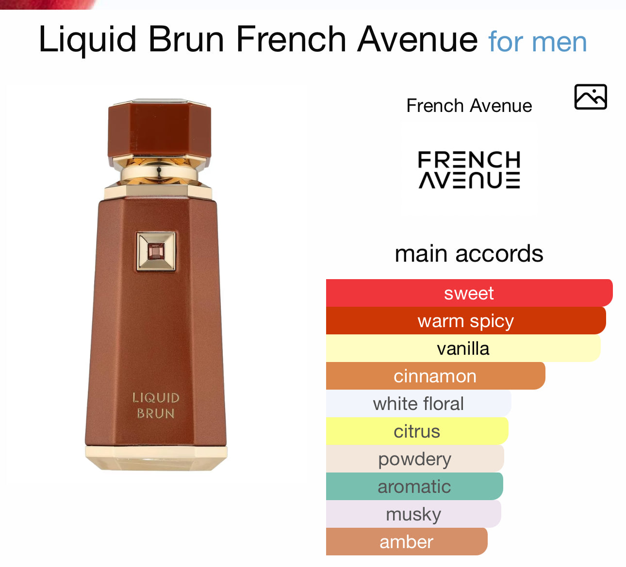 Liquid Brun French Avenue for men