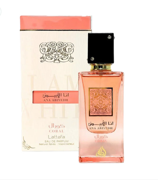 Lattafa Ana Abiyed Coral Eau De Parfum Pour Homme & Femme - 60ml