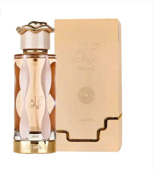 Lattafa Teriaq Eau De Parfum Pour Homme & Femme - 100ml