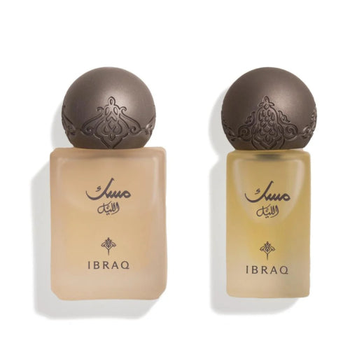 IBRAQ IBRAHIM AL QURASHI SPECIAL MUSK AL LAYL SET PERFUME  10 ml AND OIL 6 ml