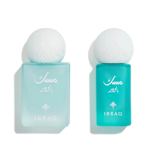 IBRAQ IBRAHIM AL QURASHI SPECIAL MUSK POWDER SET PERFUME  10 mlAND OIL 6 ml