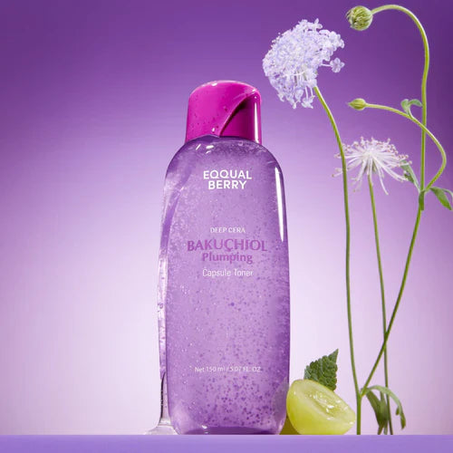 EQQUALBERRY BAKUCHIOL PLUMPING CAPSULE TONER 150 ml