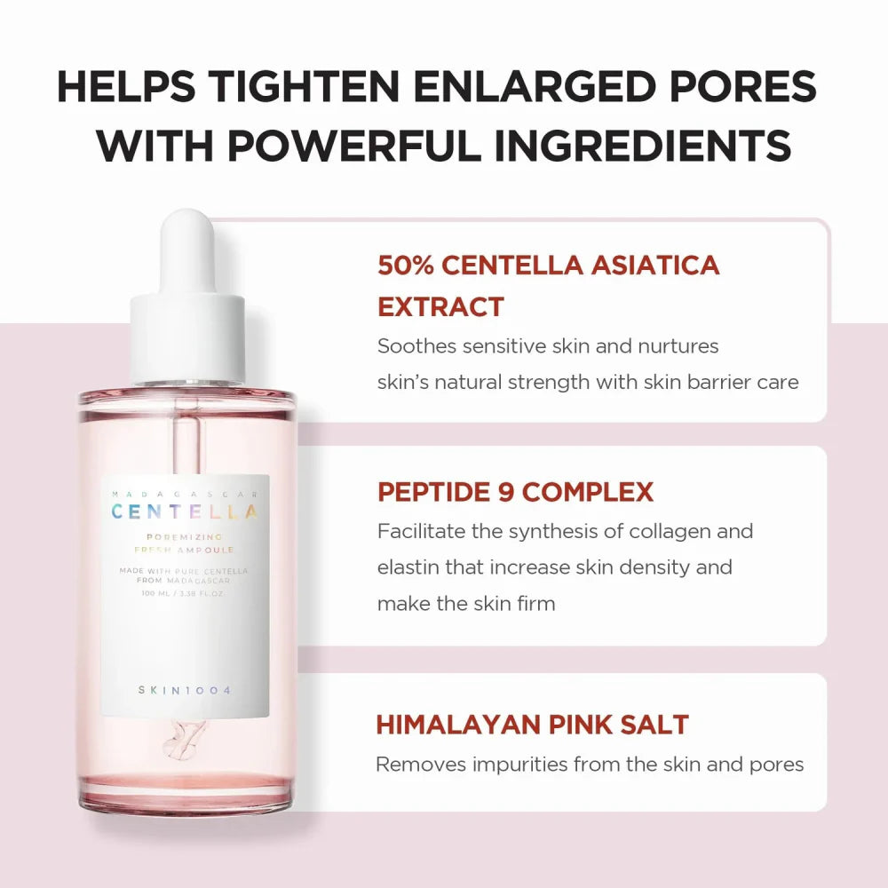 SKIN1004 MADAGASCAR CENTELLA POREMIZING FRESH AMPOULE 100 ml