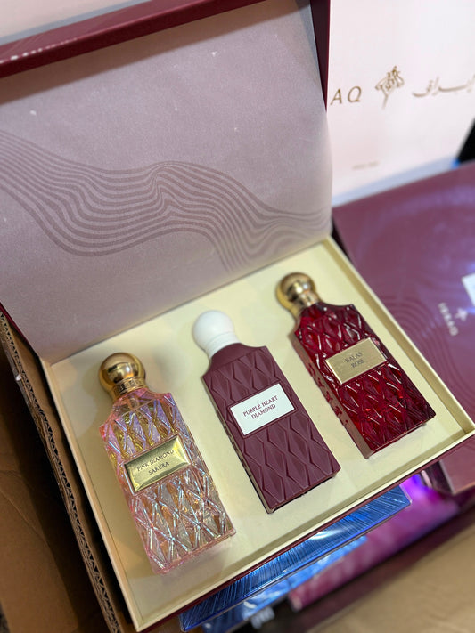 Ibraq diamond collection 3*75 ml